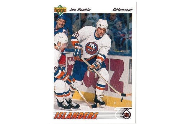 HK210 - Upper Deck karta - Joe Reekie č. 483 (1991-92)