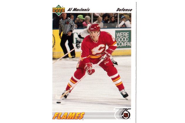 HK215 - Upper Deck karta - Al MacInnis č. 243 (1991-92)