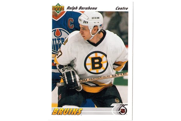 HK216 - Upper Deck karta - Ralph Barahona č. 496 (1991-92)