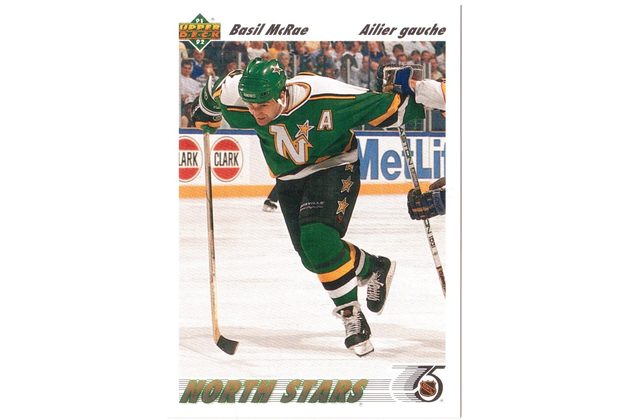 HK234 - Upper Deck karta - Basil McRae č. 388 ( 1991-92)