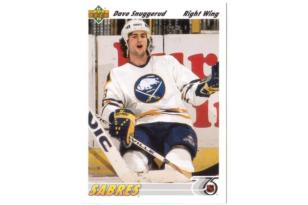 HK235 - Upper Deck karta - Dave Snuggerud č. 194 ( 1991-92)