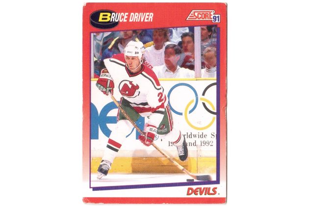 HK247 - Score karta - Bruce Driver č. 89 ( 1991-92)