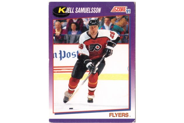 HK249 - Score karta - Kjell Samuelsson č. 207 ( 1991-92)