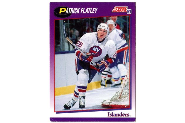 HK266 - Score karta - Patrick Flatley č. 29 (1991-92)