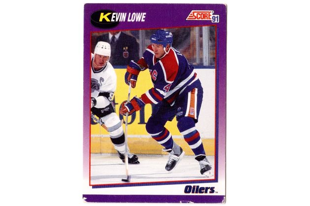 HK279 - Score karta - Kevin Lowe č. 109 (1991-92)