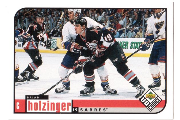 HK283 - Upper Deck karta - Brian Holzinger č. 21 (1998-99)