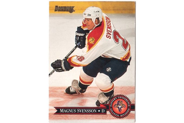 HK288 - Donruss karta - Magnus Svensson č. 166 (1995-96)
