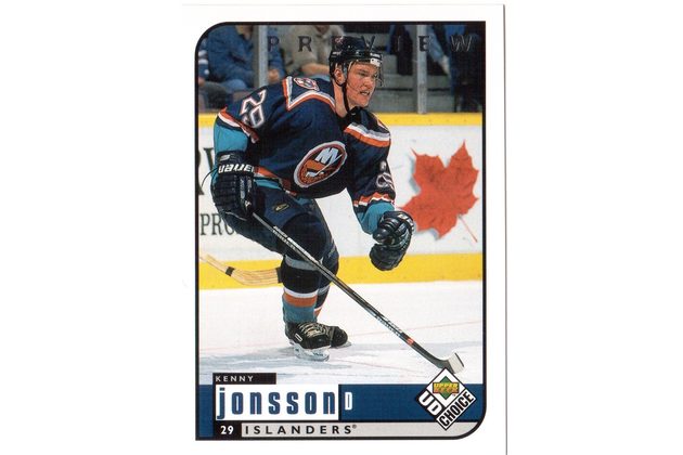 HK292 - Upper Deck karta - Kenny Jonsson č. 125 (1998-99)