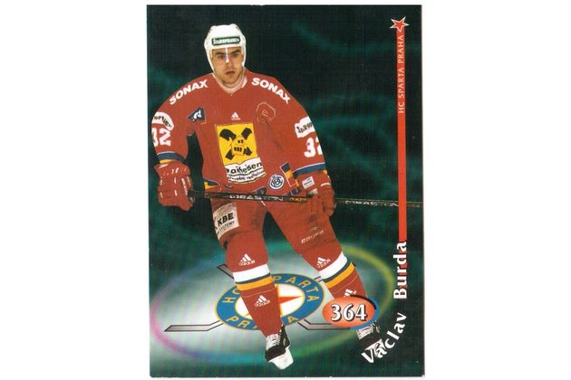 HK296 - OFS karta - Václav Burda č. 364 (1998-99)