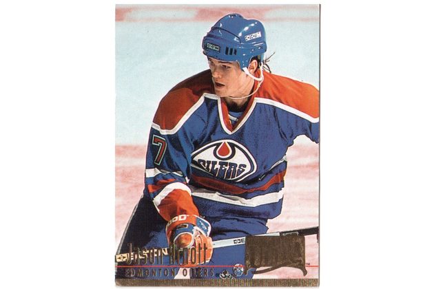 HK304 - Edmonton Oilers karta - Jason Arnott č. 68 (1994-95)