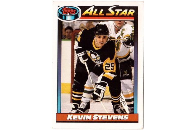 HK306 - Topps karta - Kevin Stevens č. 267 (1991-92)