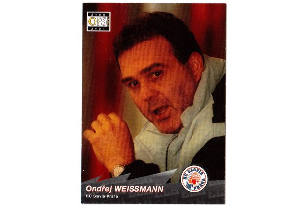 HK314 - OFS karta - Ondřej Weissmann č. 82 (2000-2001)