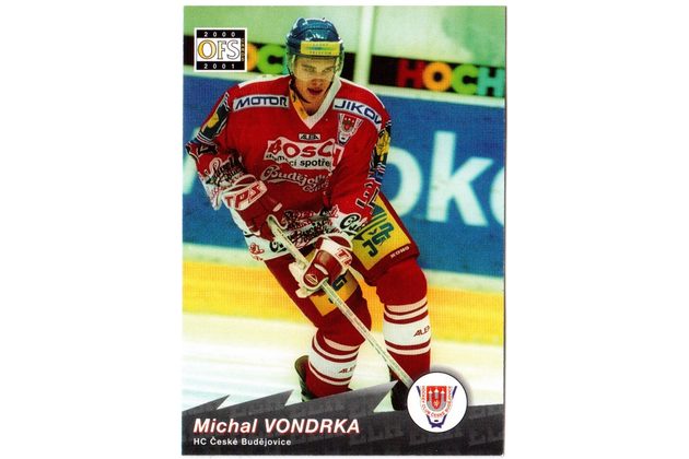 HK320 - OFS karta - Michal Vondrka č. 27  (2000-2001)