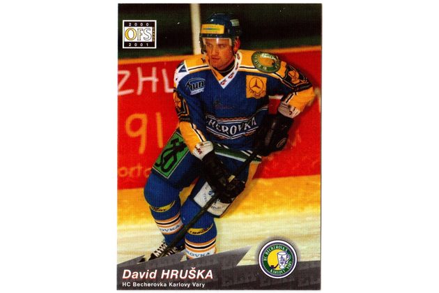 HK323 - OFS karta - David Hruška č. 175  (2000-2001)