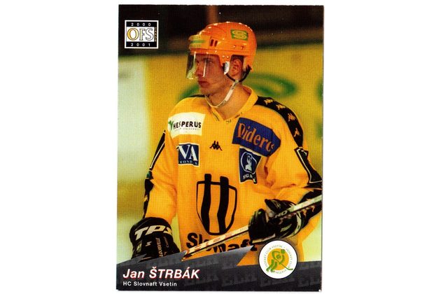 HK338 - OFS karta - Jan Štrbák č. 325 (2000-2001)