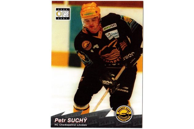 HK344 - OFS karta - Petr Suchý č. 144 (2000-2001)