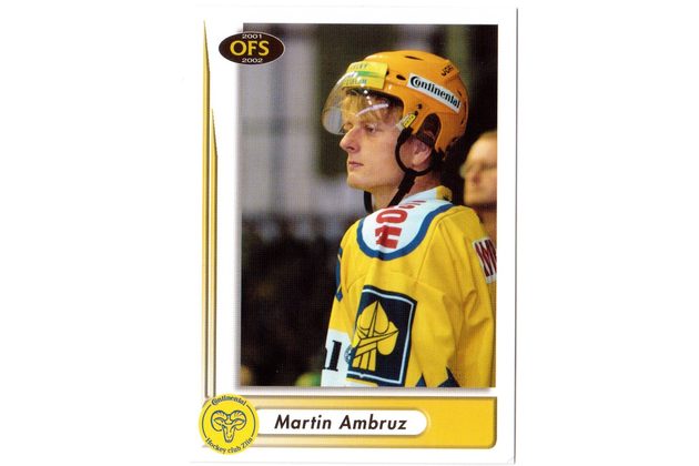 HK392 - OFS karta - Martin Ambruz č. 77 (2001-2002)