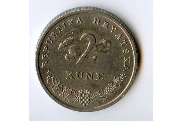 Mince Chorvatsko  2 Kune 1993 (wč.571)   