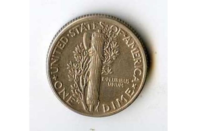 Mince USA  1 Dime 1942  (wč.100)   