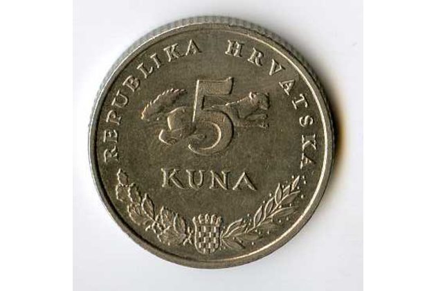 Mince Chorvatsko  5 Kuna 2001 (wč.622)   