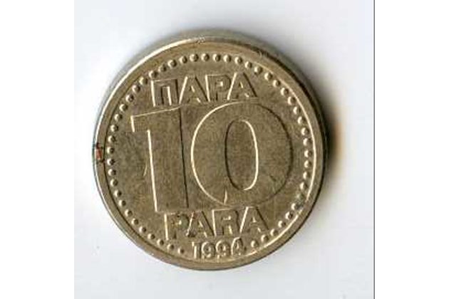 Mince Jugoslávie  10 Para 1994 (wč.800) 