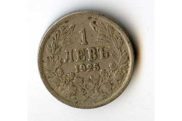 Mince Bulharsko  1 Lev 1925 (wč.50)   