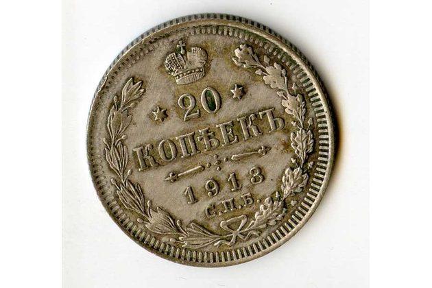 Rusko 20 Kopějky r.1913 (wč.660)     