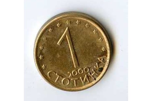 Mince Bulharsko  1 Stotinka 2000 (wč.400)     
