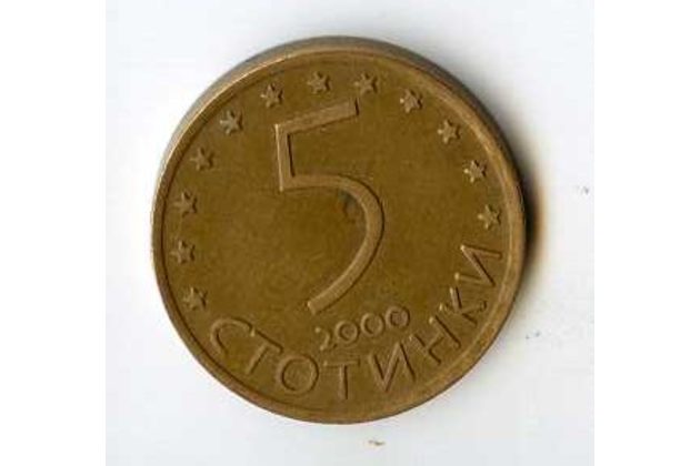 Mince Bulharsko  5 Stotinki 2000 (wč.450)     
