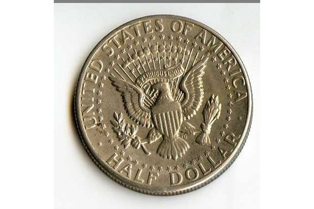 Mince USA  1/2 Dollar 1973 D (wč.402W)         