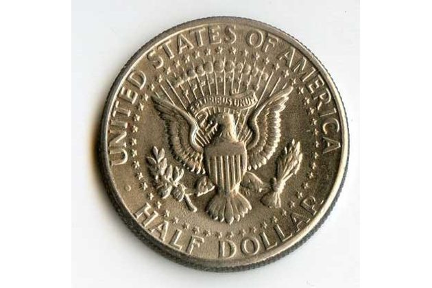 Mince USA  1/2 Dollar 1971 D (wč.402B)         