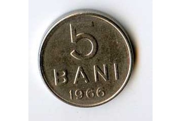 Mince Rumunsko  5 Bani 1966 (wč.131)        