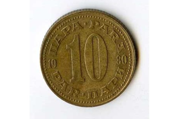 Mince Jugoslávie  10 Para 1980 (wč.182)