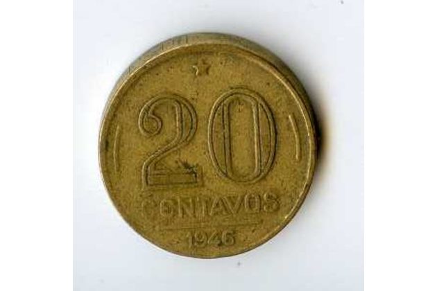 Mince Brazílie  20 Centavos 1946 (wč.121)      
