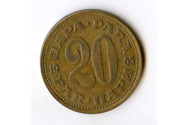 Mince Jugoslávie  20 Para 1965 (wč.201)