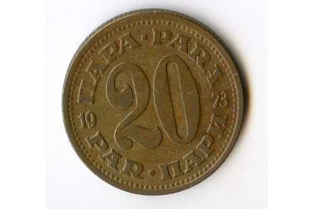 Mince Jugoslávie  20 Para 1973 (wč.228)