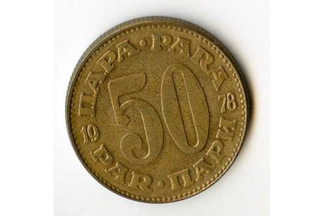 Mince Jugoslávie  50 Para 1978 (wč.278)           