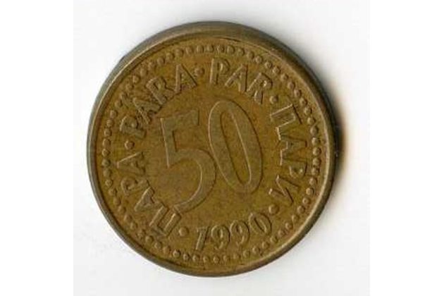 Mince Jugoslávie  50 Para 1990 (wč.300)         