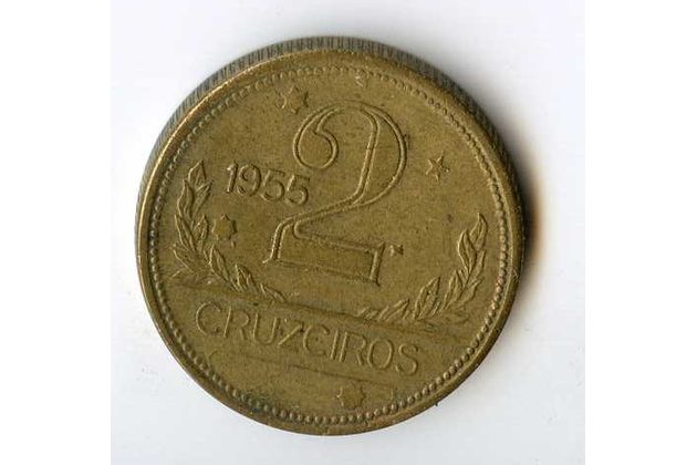Mince Brazílie  2 Cruzeiros 1955 (wč.209)       