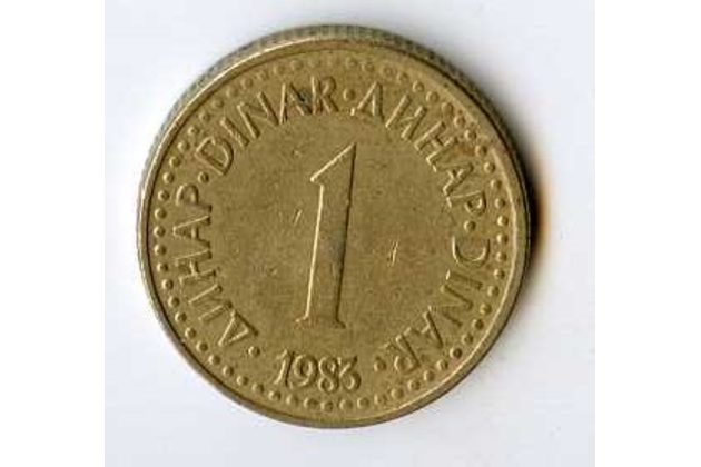 Mince Jugoslávie  1 Dinar 1983 (wč.342)    