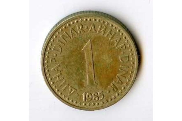 Mince Jugoslávie  1 Dinar 1985 (wč.344)     