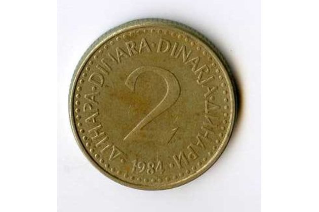 Mince Jugoslávie  2 Dinara 1984 (wč.403)   