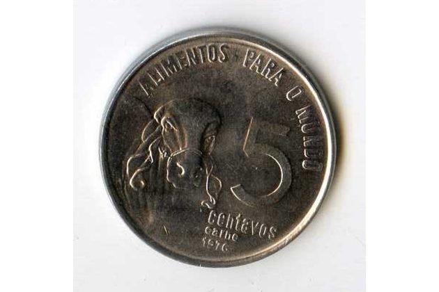 Mince Brazílie  5 Centavos 1976 (wč.80)           