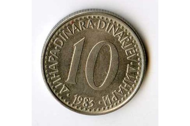 Mince Jugoslávie  10 Dinara 1983 (wč.601)     