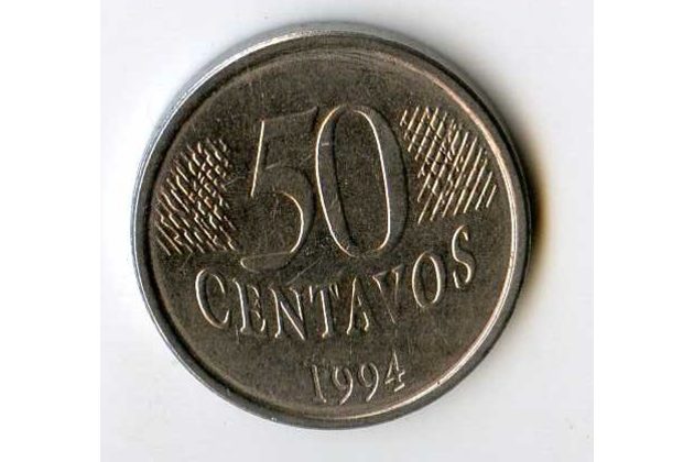 Mince Brazílie  50 Centavos 1994 (wč.170P)              