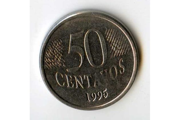 Mince Brazílie  50 Centavos 1995 (wč.170T)         