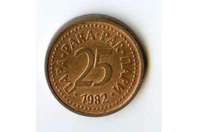 Mince Jugoslávie  25 Para 1982 (wč.642)      