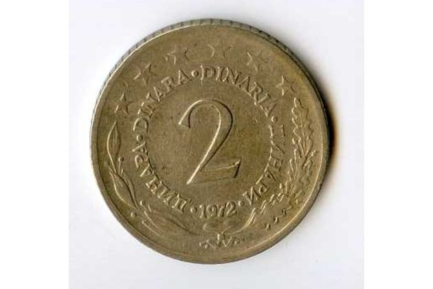 Mince Jugoslávie  2 Dinara 1972 (wč.650)     
