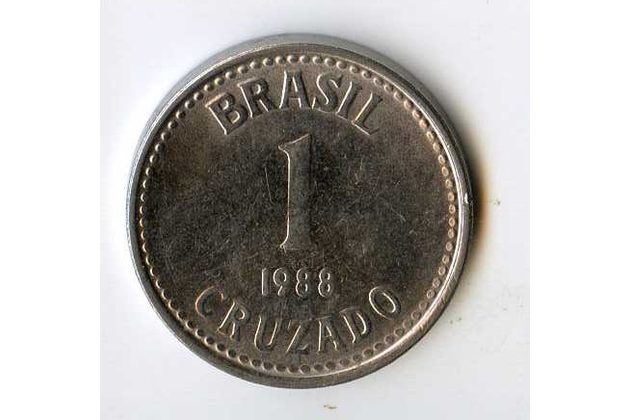 Mince Brazílie  1 Cruzado 1988 (wč.194A)      