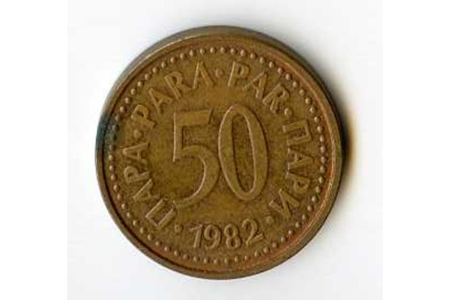 Mince Jugoslávie  50 Para 1982 (wč.681)        